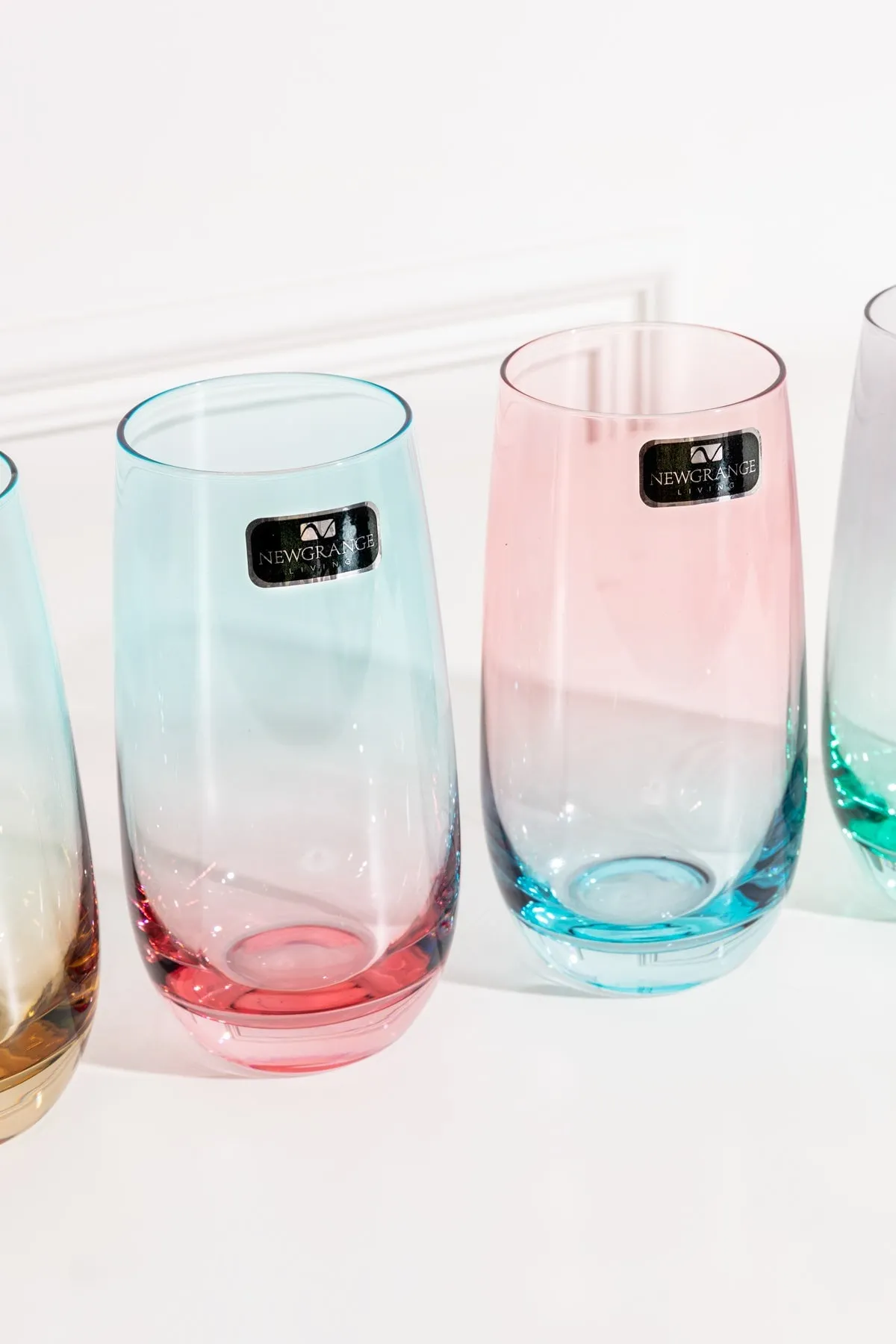 Set of 4 Lustre Hiball Glasses