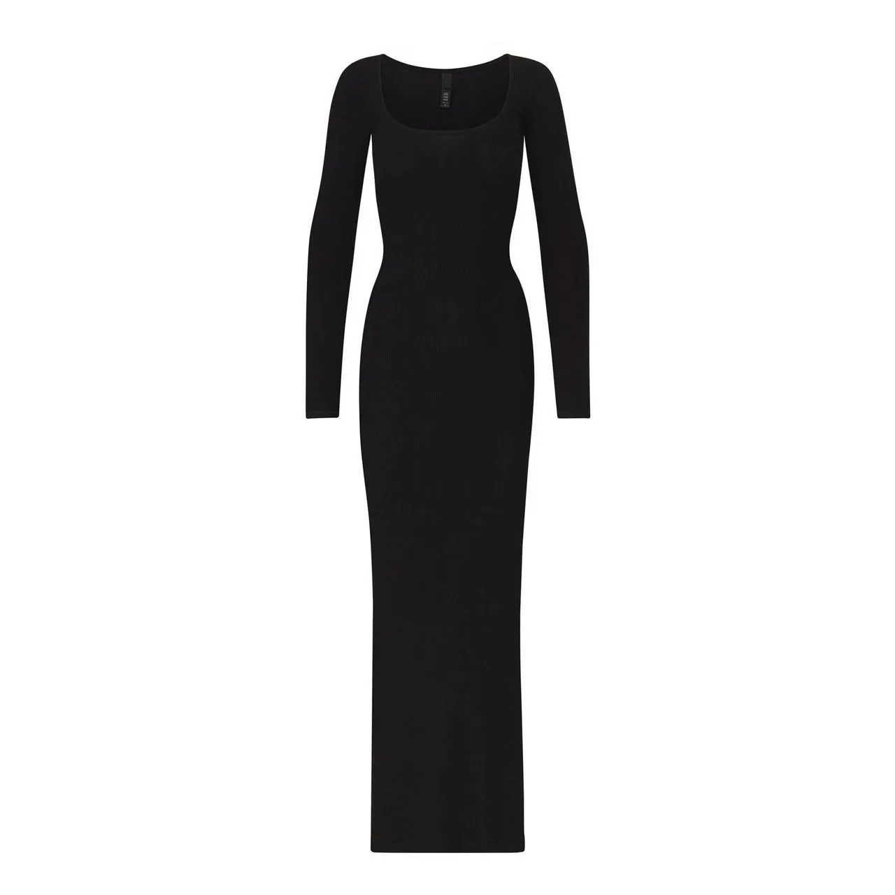 SKIMS SOFT LOUNGE Long Sleeve Dress Onyx - Black