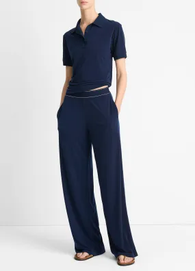 Stretch-Jersey Pull-On Pant