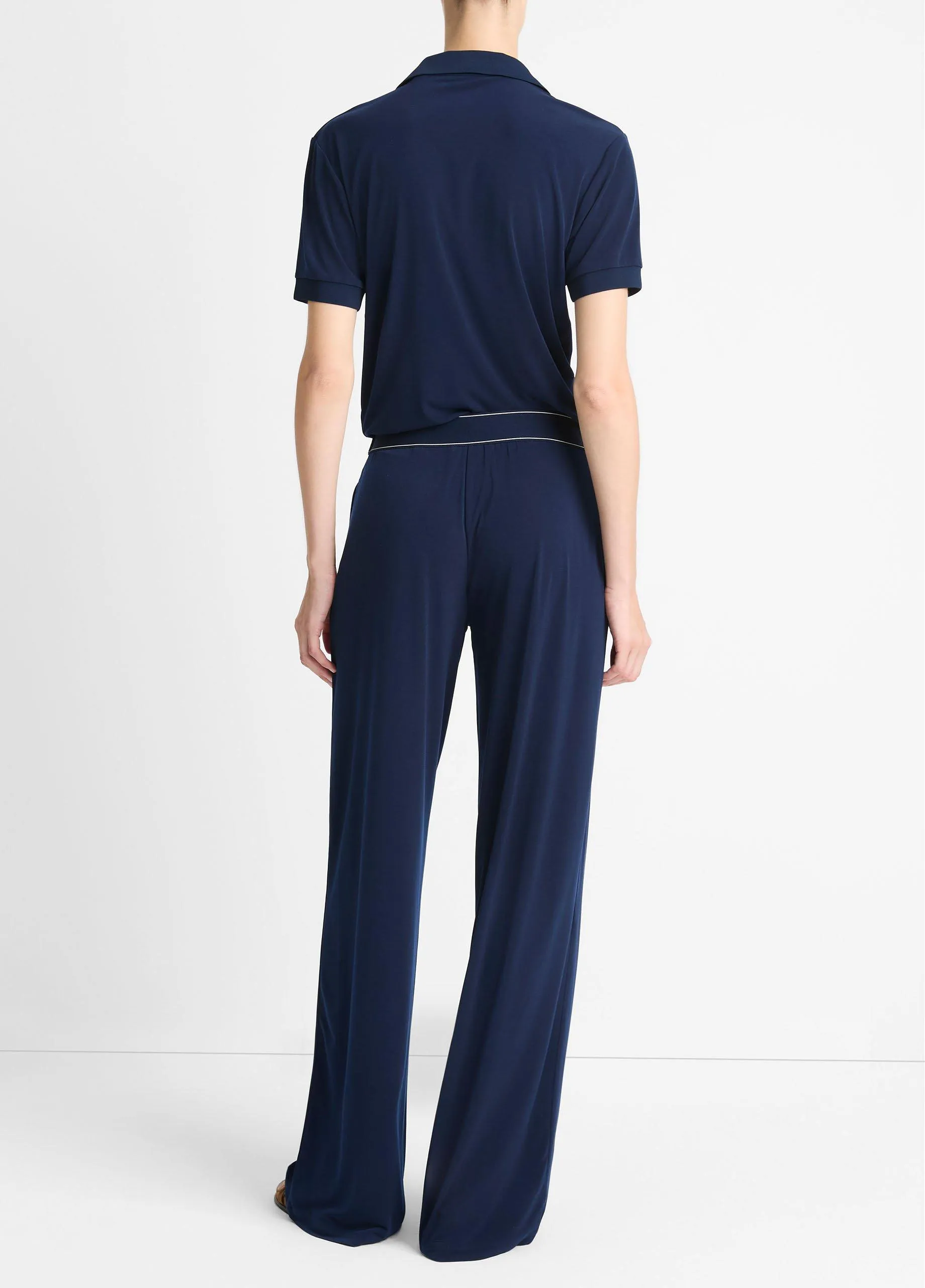 Stretch-Jersey Pull-On Pant