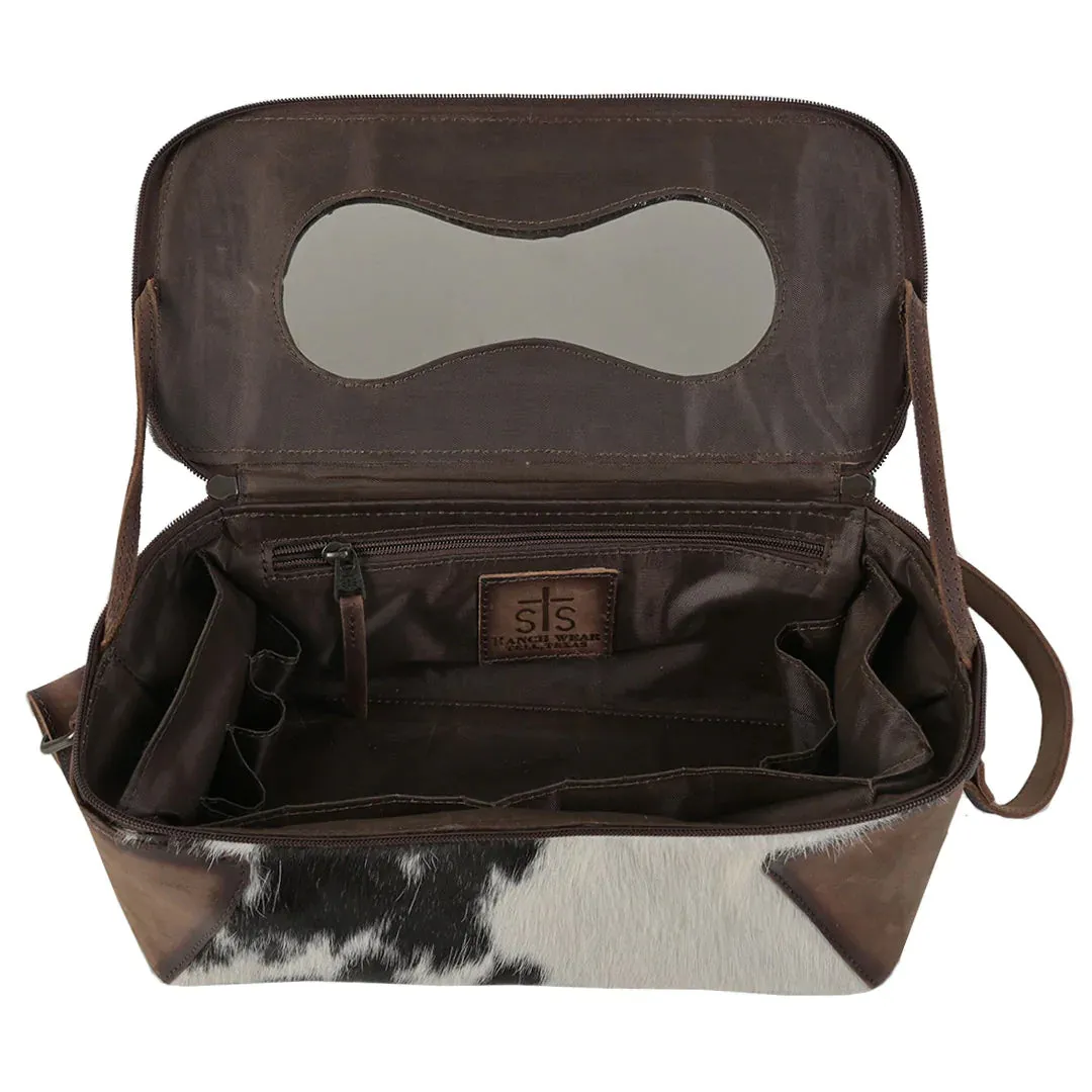 STS Cowhide Maddi Makeup Carry All