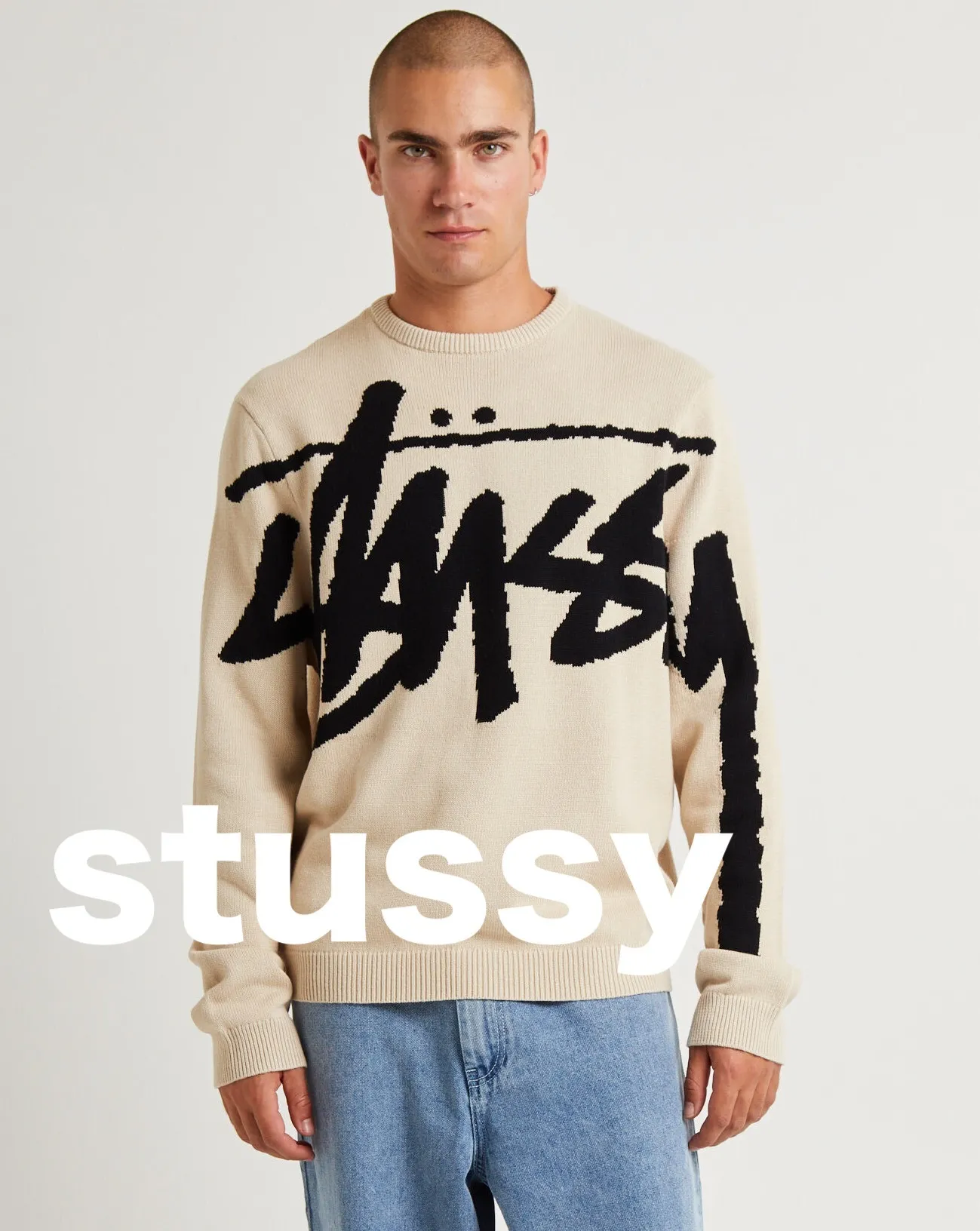 STUSSY  |Skater Style Sweaters