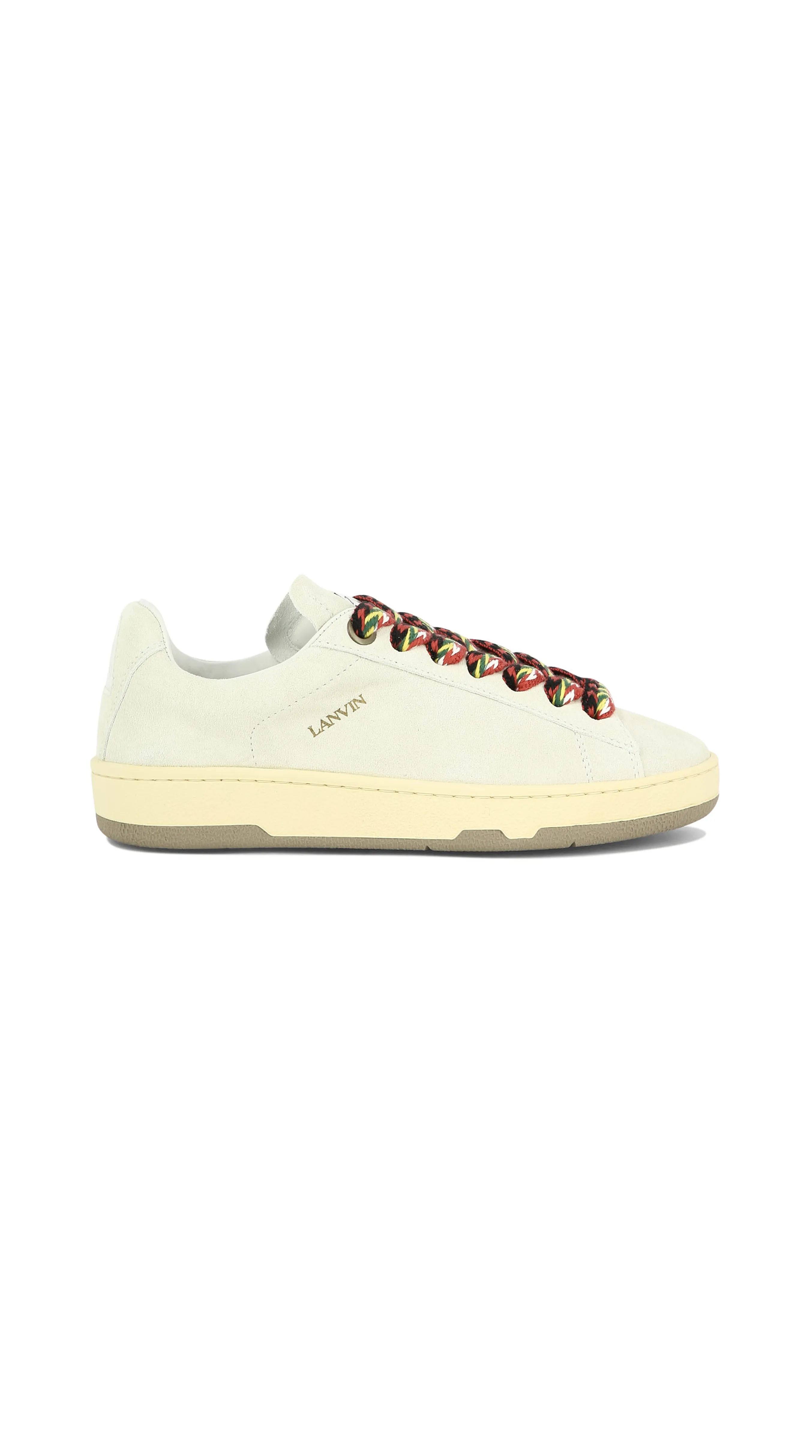 Suede Lite Curb Sneakers - White