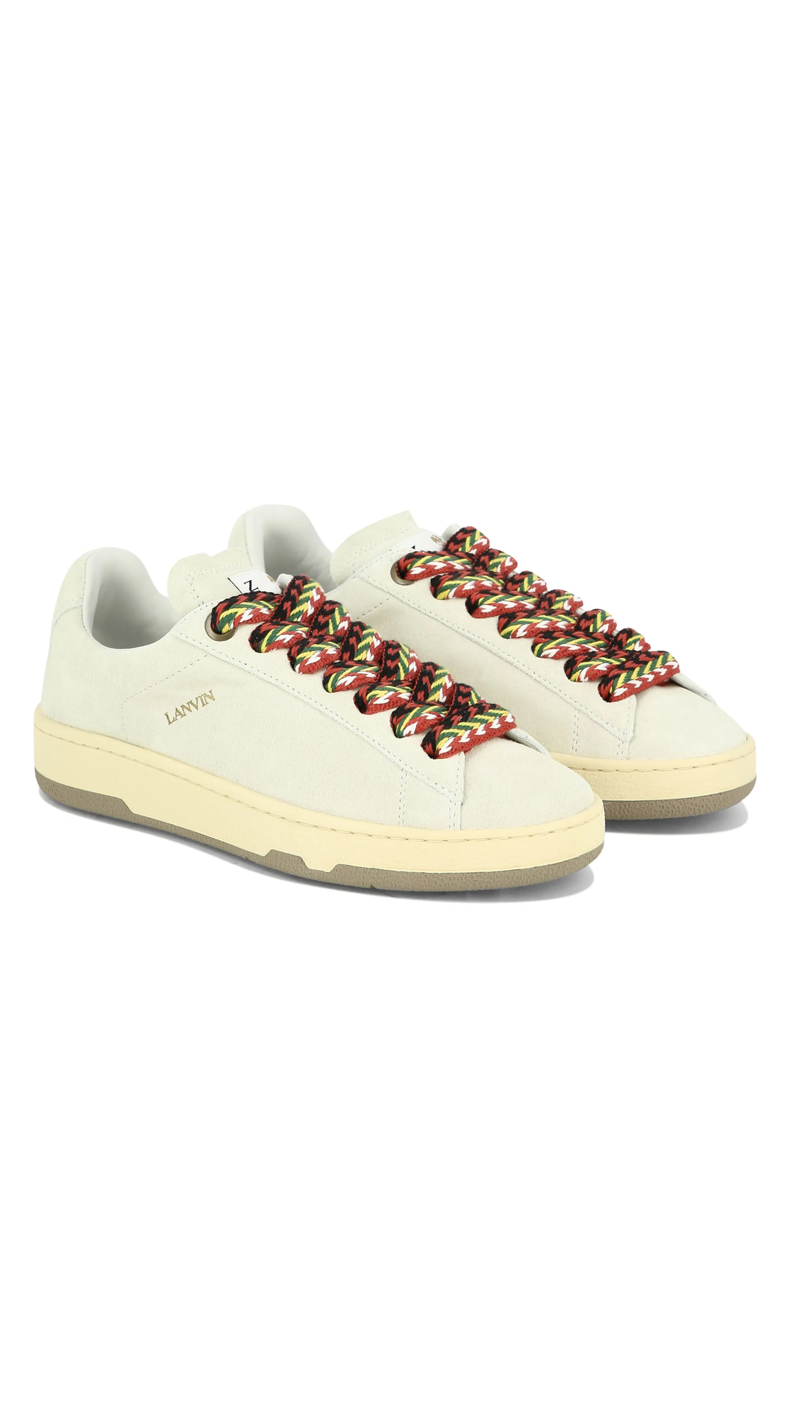 Suede Lite Curb Sneakers - White