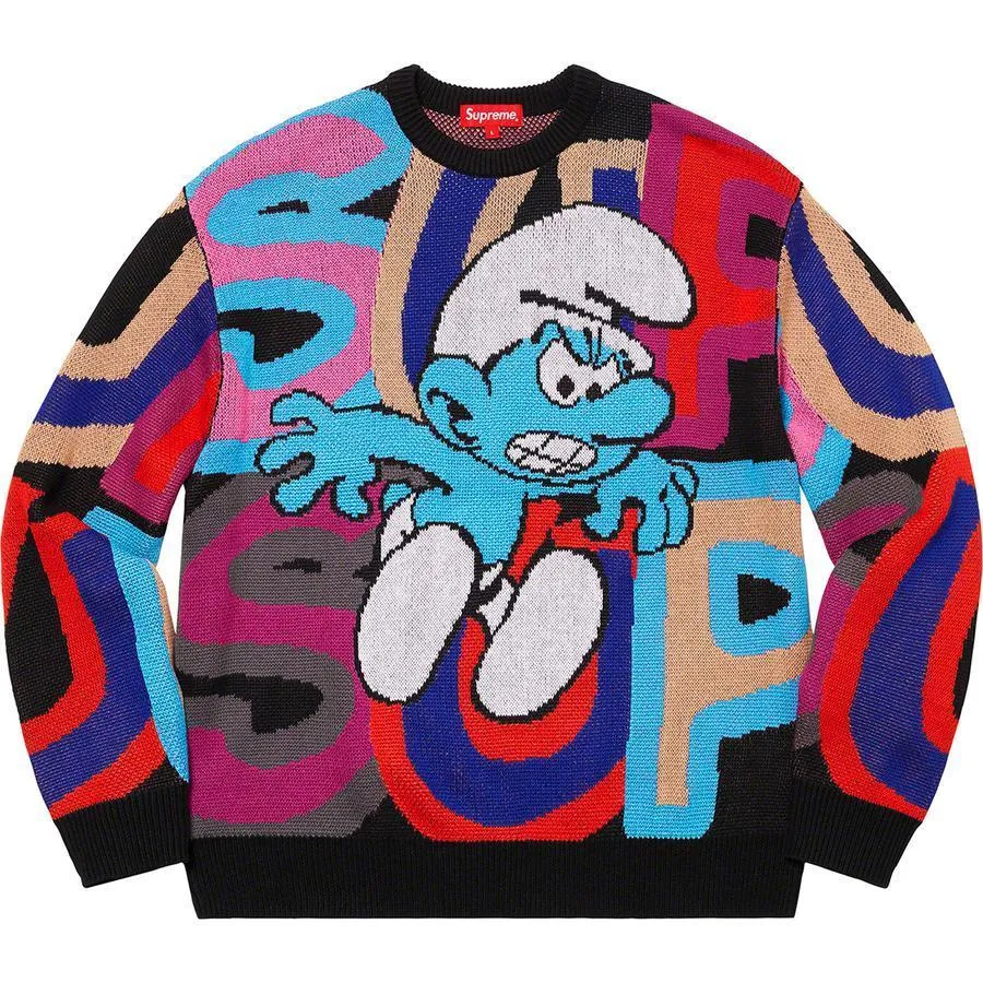 Supreme  |Unisex Collaboration Skater Style Sweaters