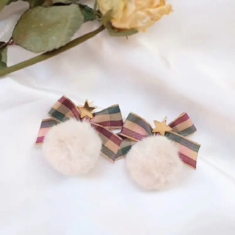 SWEET BOW STUD EARRINGS BY40302