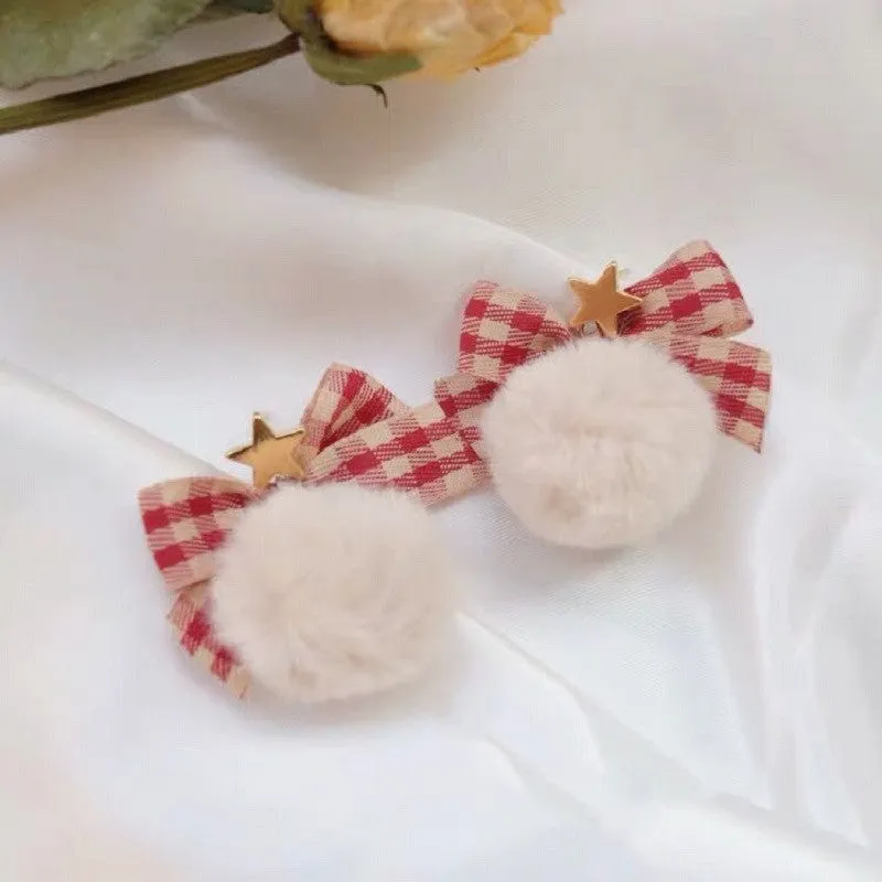 SWEET BOW STUD EARRINGS BY40302