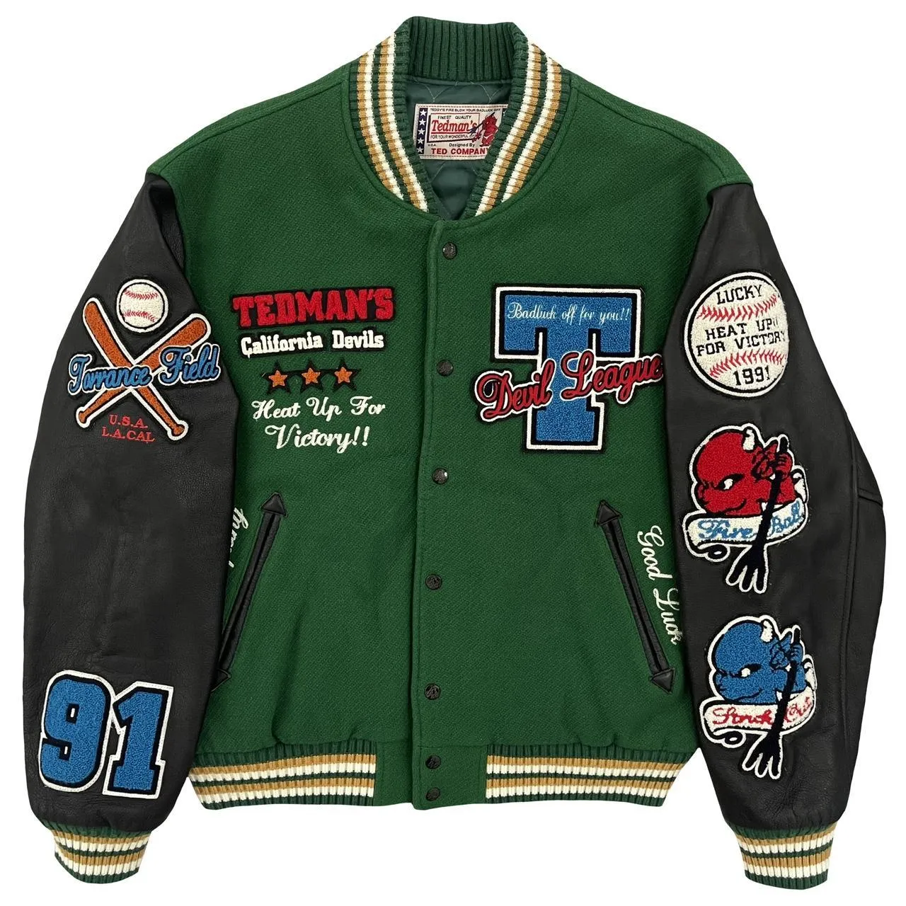 Tedman's Varsity Jacket - M