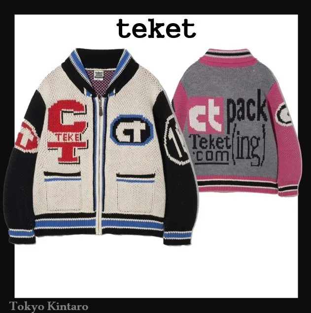 teket  |Unisex Wool Street Style Logo Sweaters