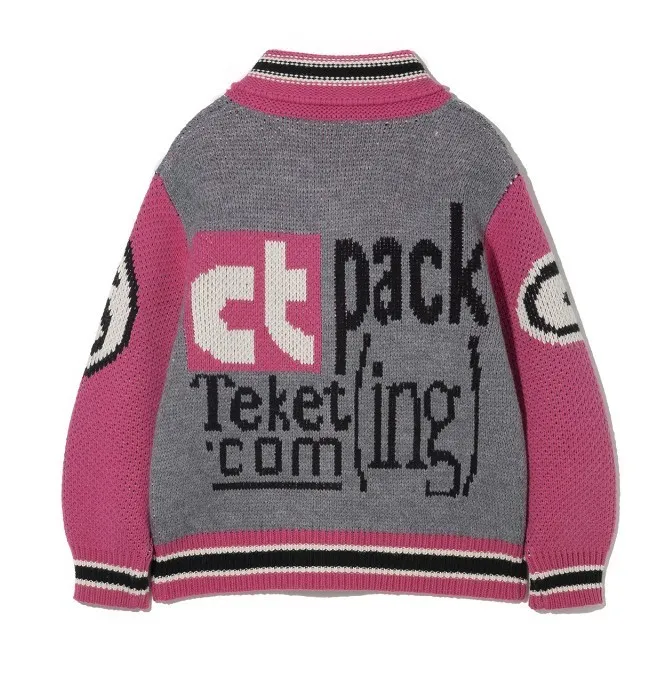 teket  |Unisex Wool Street Style Logo Sweaters