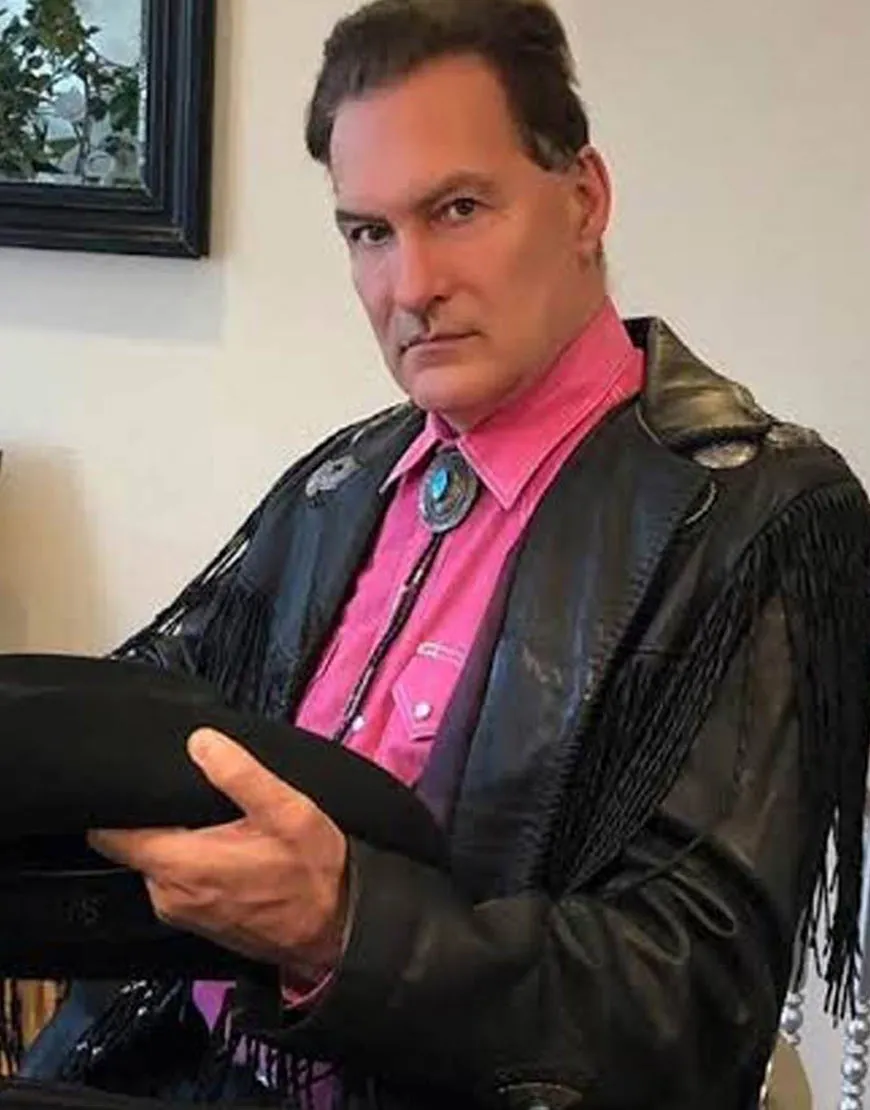 The Last Drive-In Joe Bob Briggs Jacket |John Bloom Black Leather Jacket