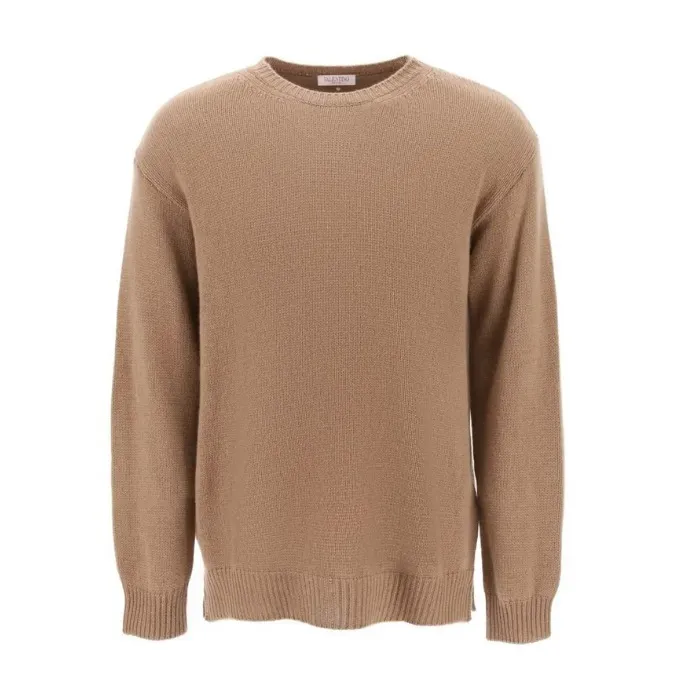 VALENTINO  |Crew Neck Cashmere Luxury Sweaters