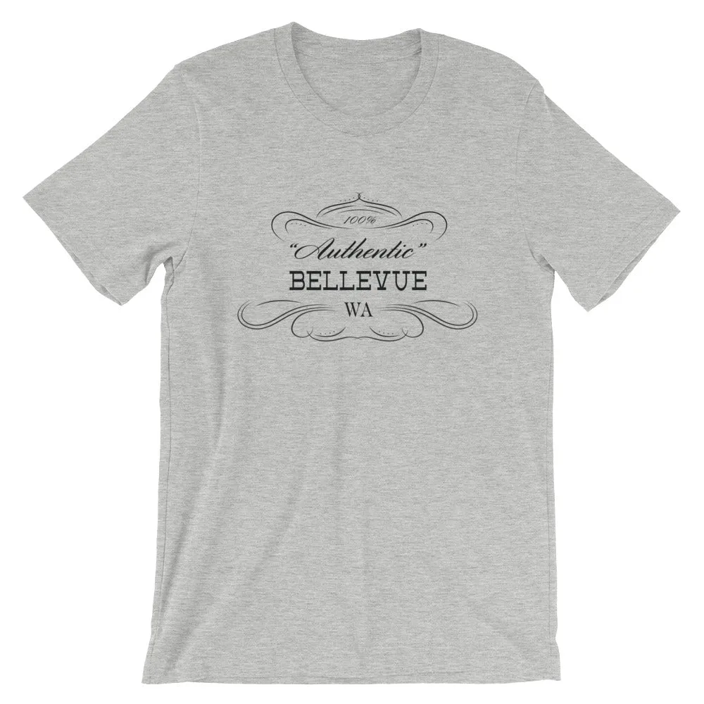 Washington - Bellevue WA - Short-Sleeve Unisex T-Shirt - Authentic