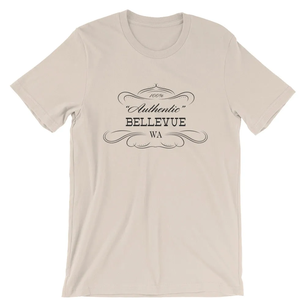 Washington - Bellevue WA - Short-Sleeve Unisex T-Shirt - Authentic