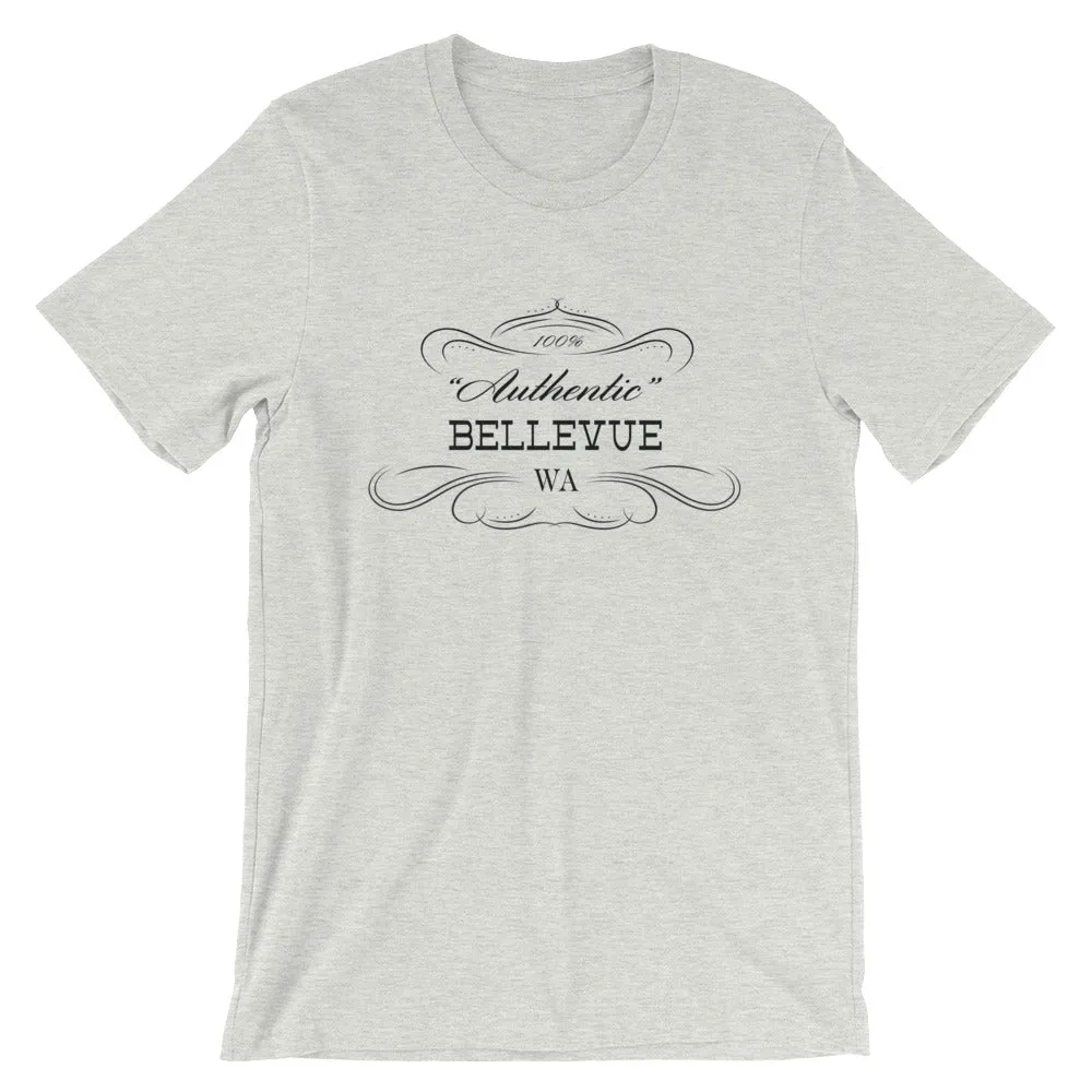 Washington - Bellevue WA - Short-Sleeve Unisex T-Shirt - Authentic