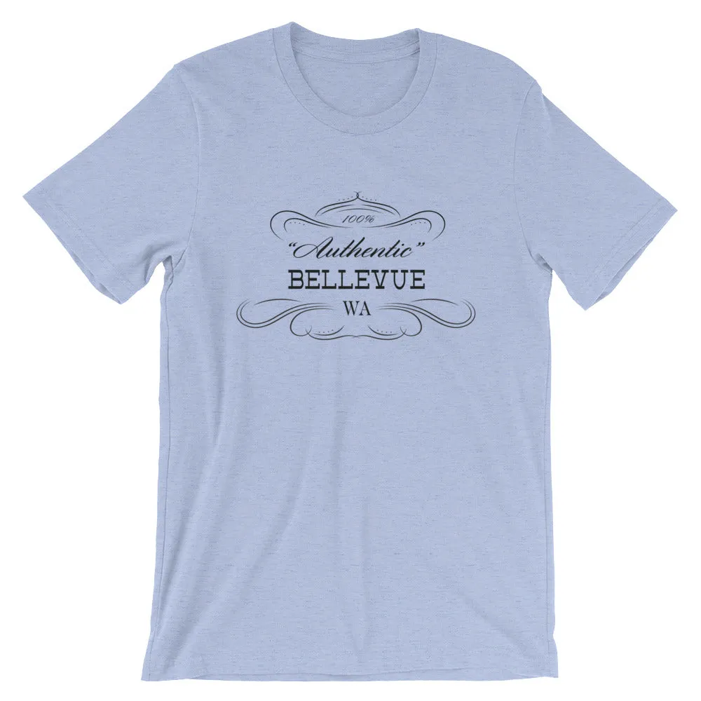 Washington - Bellevue WA - Short-Sleeve Unisex T-Shirt - Authentic