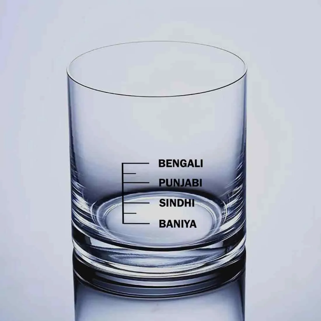 Whiskey Glasses Liquor Glass - BENGALI PUNJABI SINDHI BANIYA