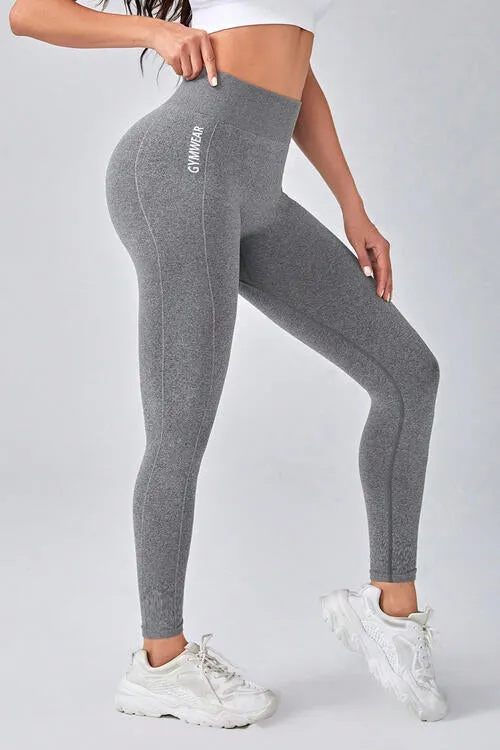 Wide Waistband Sports Leggings