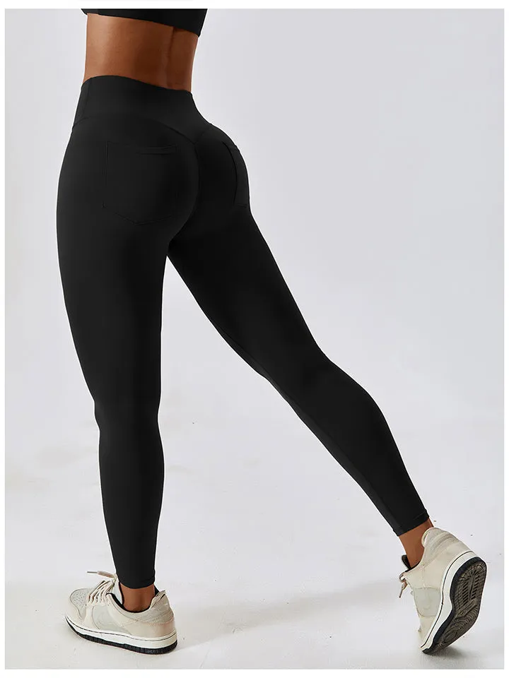 Wide Waistband Sports Pants