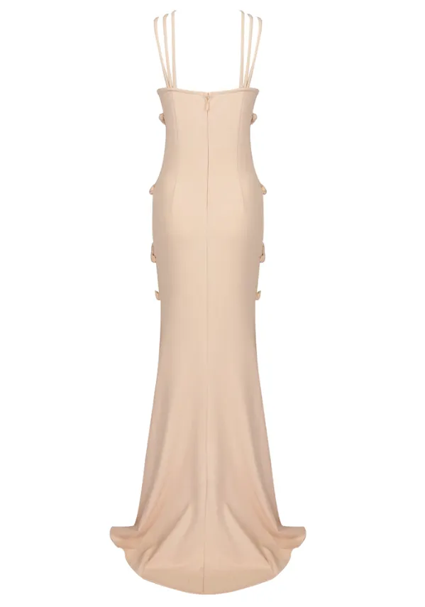 Yona Cream Maxi Dress